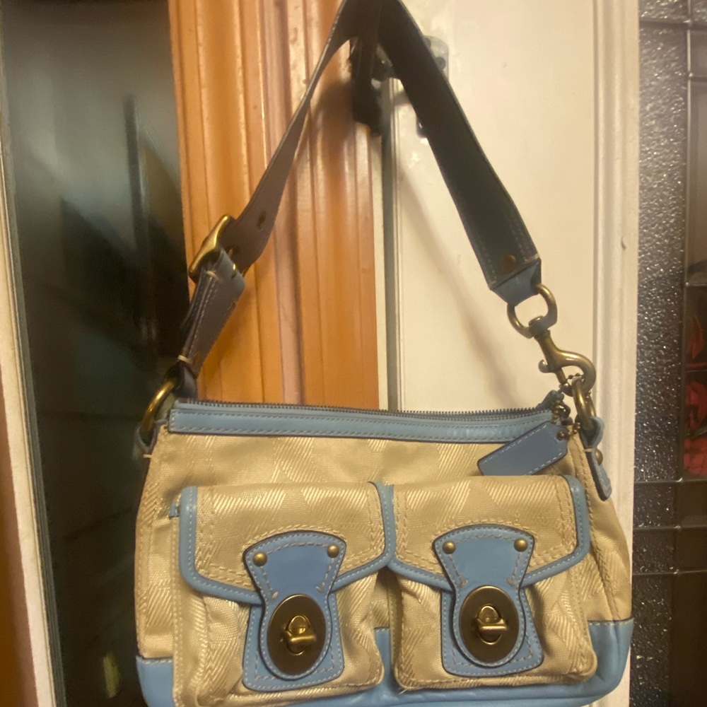 Genuine coach handbag purse 13 x 9x 4